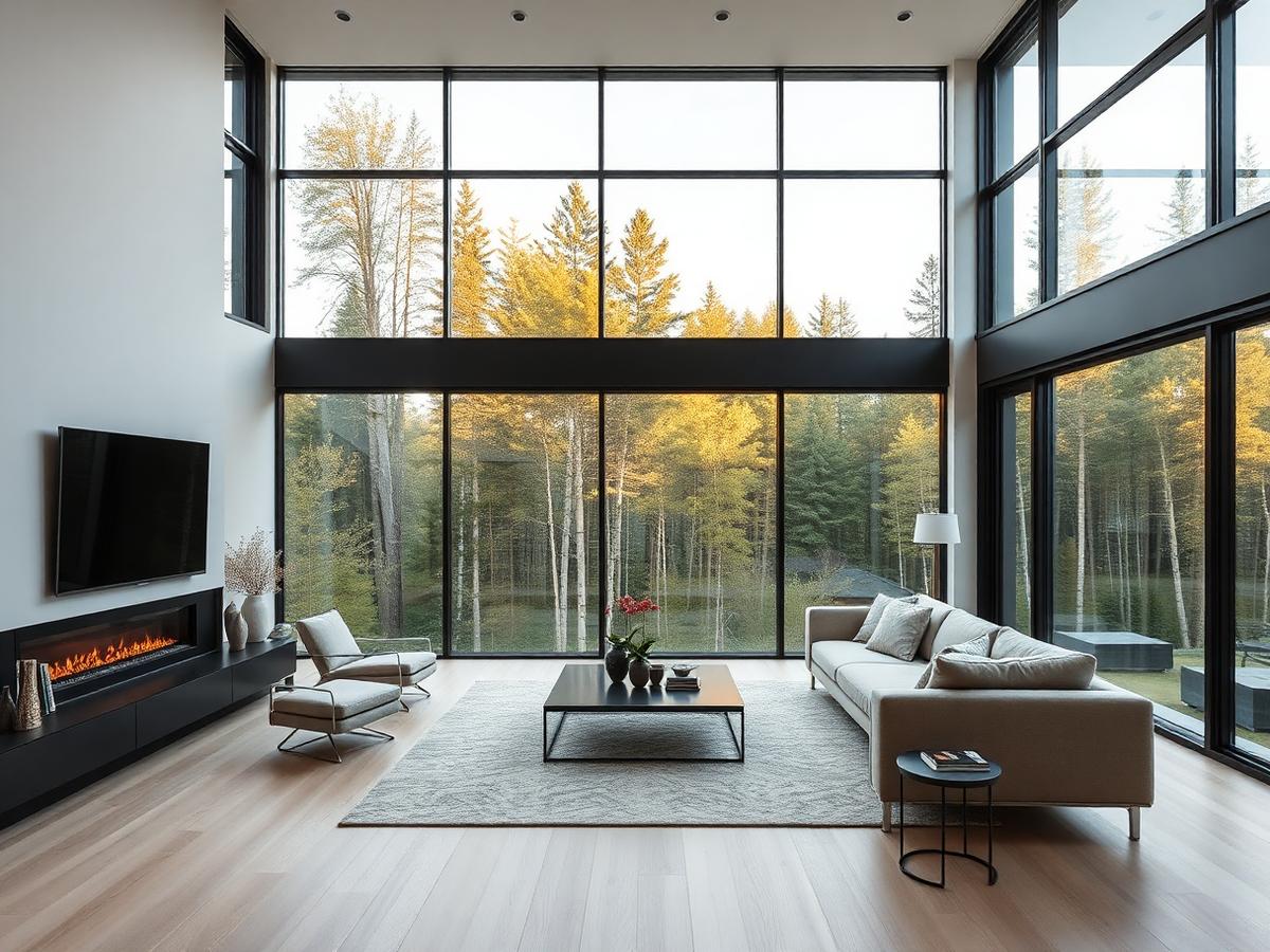 Forest-View Contemporary Home